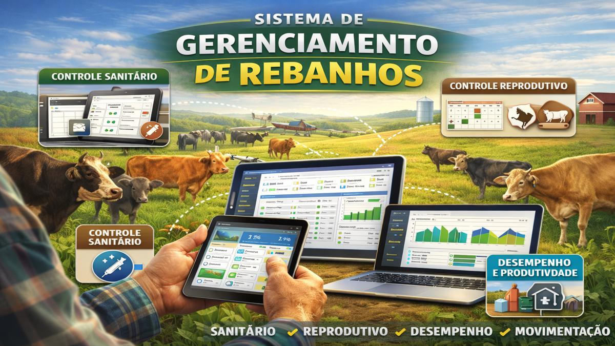 Sistema de Controle de Rebanhos: Gestão Inteligente e Produtividade no Campo